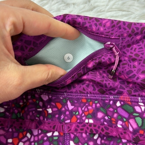 Lululemon Run Times Short Paradise Camo Paradise Geo Regal Plum Multi - Picture 4 of 4